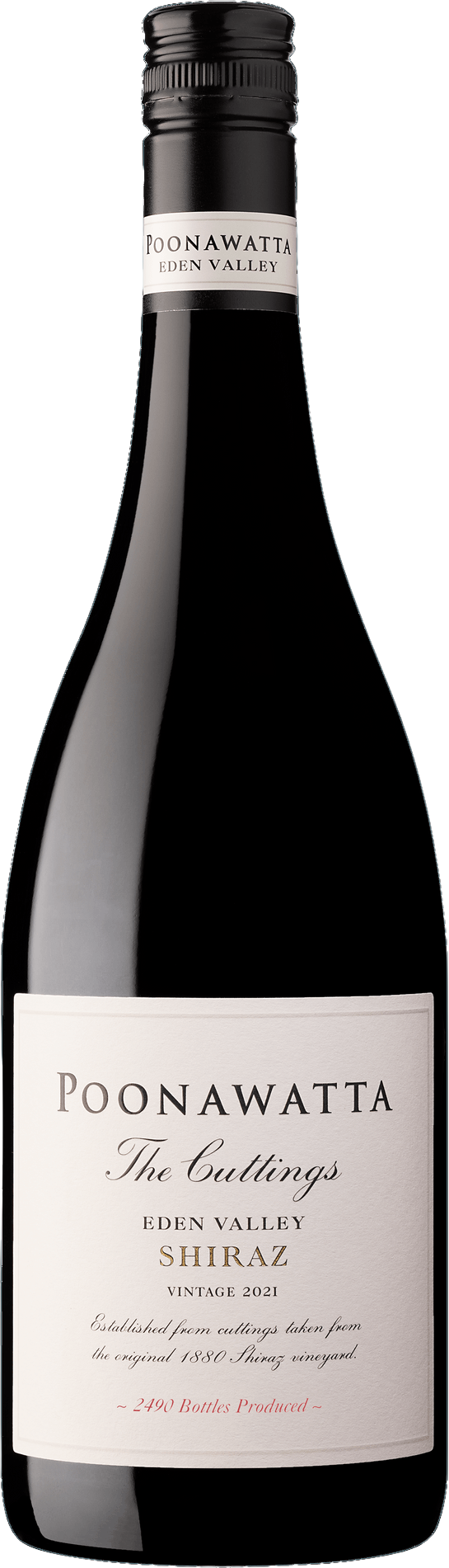 Poonawatta The Cuttings Shiraz  2021 Eden Valley bottle